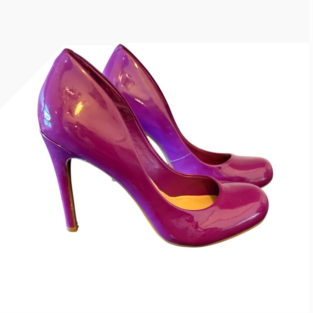 Jessica Simpson Heels Size 6 Seargant Magenta Purple‎ Calie Pumps